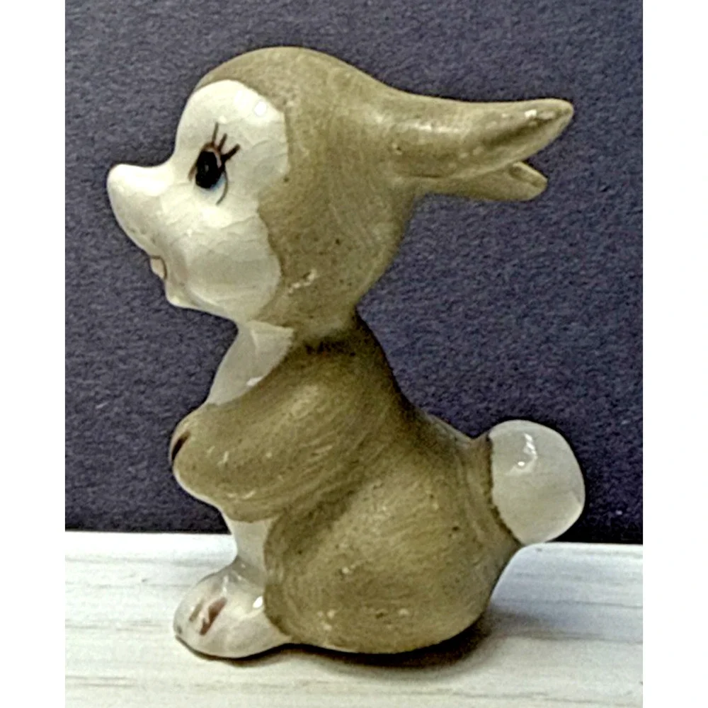 Vintage Anthropomorphic Thumper Bunny Rabbit Figurine Porcelain